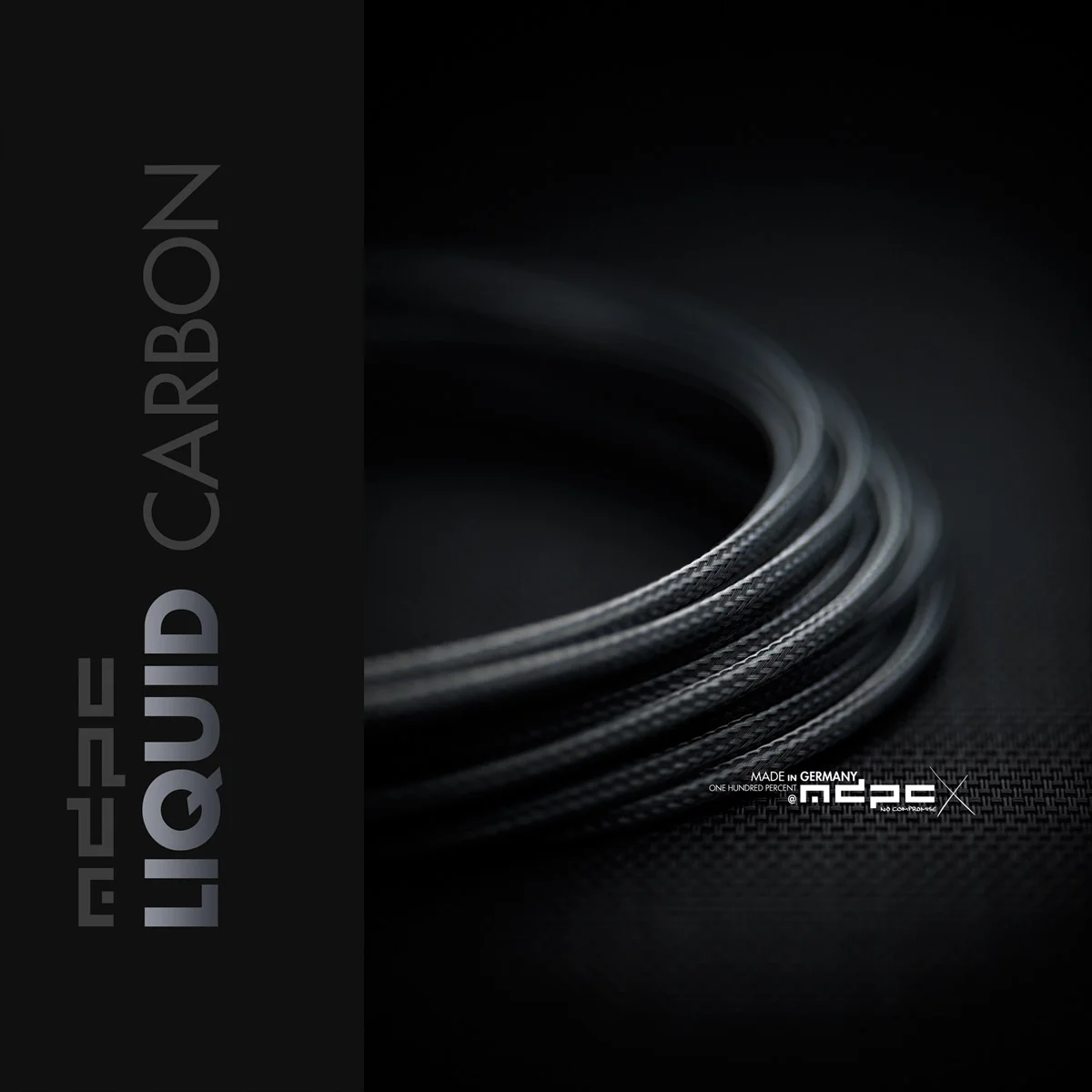 สายถัก MCPC-x LIQUID-carbon cable sleeving