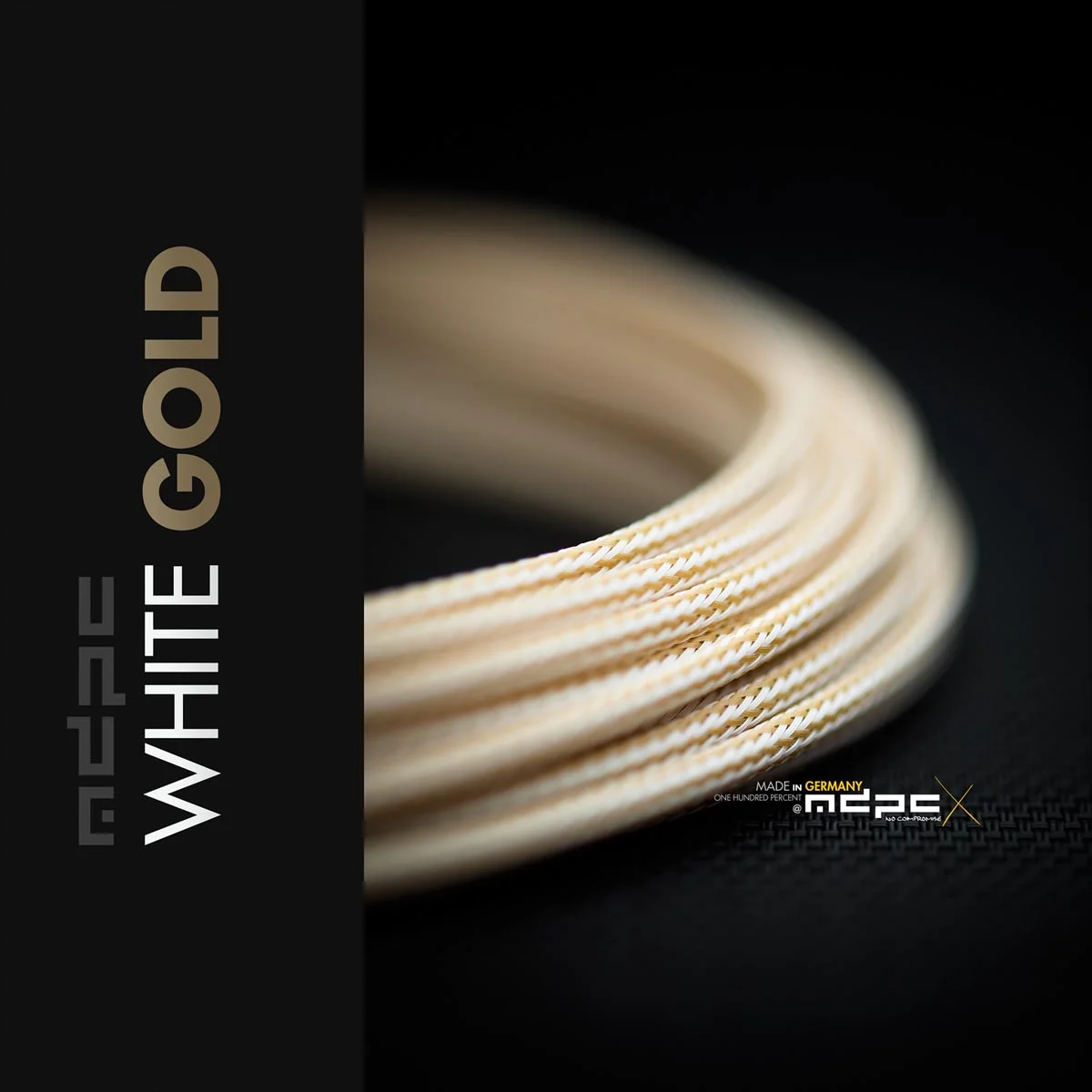 สายถัก MCPC-x WHITE GOLD cable sleeving