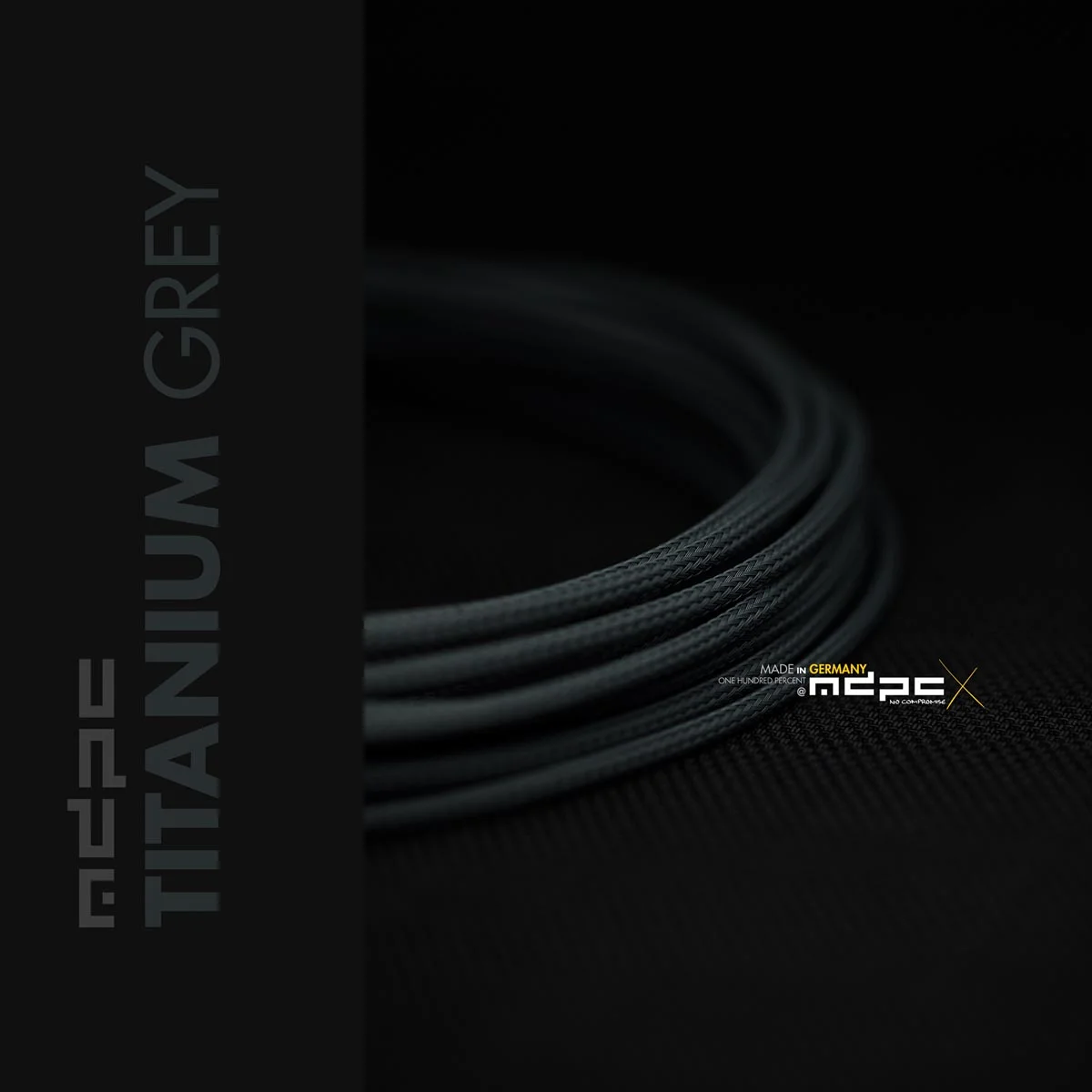 สายถัก MDPC-x TITANIUM-GREY cable sleeving