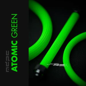 สายถัก atomic green-cable-sleeves