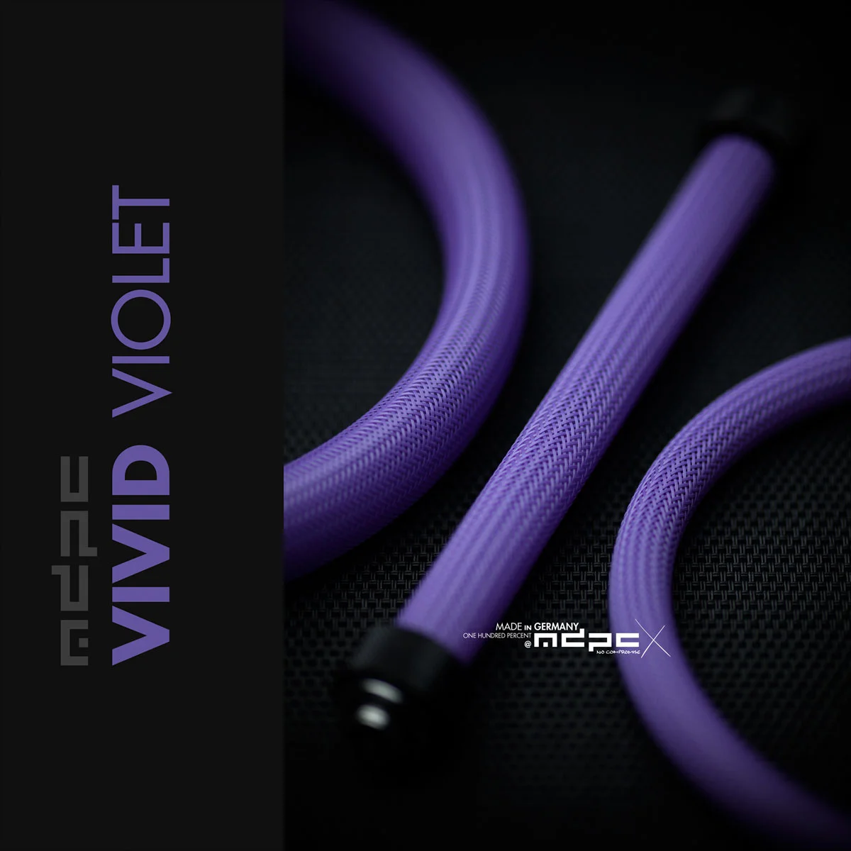 สายถัก vivid violet-cable-sleeves